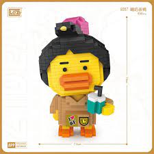 LOZ IDEAS Mini Block Milk tea duck 9267 Building Set - Image 2