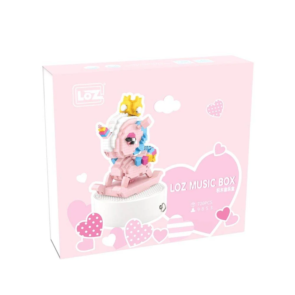 LOZ IDEAS Mini Block UNICORN MUSIC BOX 9853 Building Set - Image 2