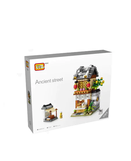 LOZ Mini Ancient Street 1722 Bun House - Image 3