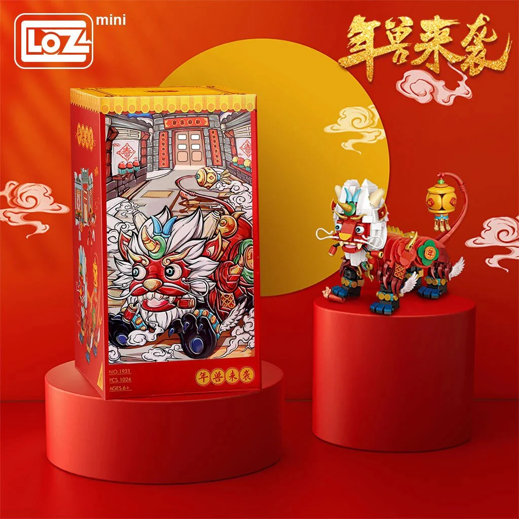 LOZ Mini Blocks 1931 Chinese Year Beast - Image 2