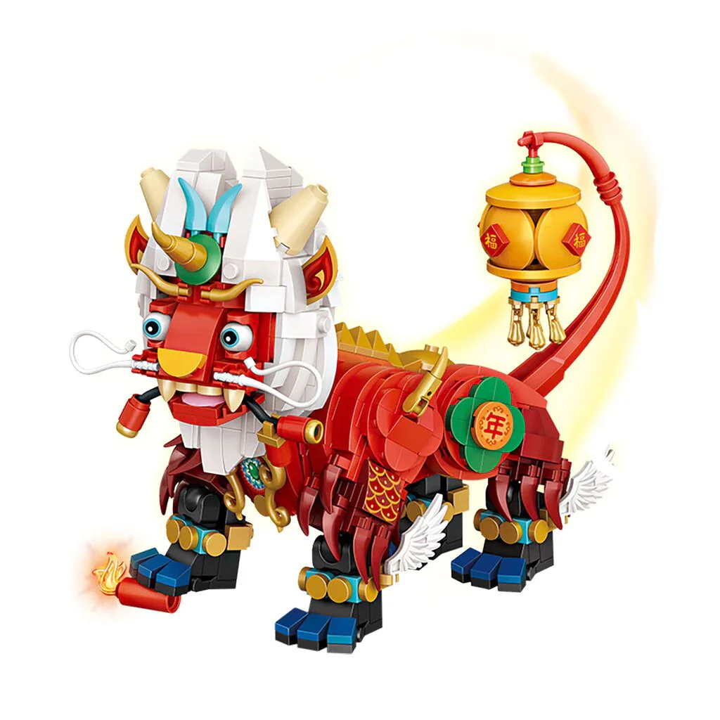 LOZ Mini Blocks 1931 Chinese Year Beast - Image 3