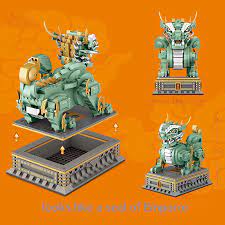 LOZ Mini Blocks 1921 Chinese Sacred Beast Kylin - Image 5