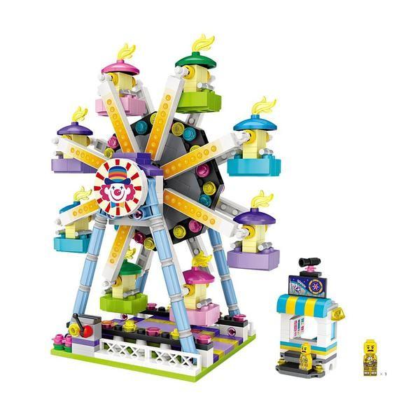 LOZ Mini Modular 1718 The Ferris Wheel - Image 3