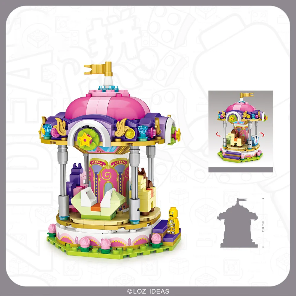 LOZ Mini Modular 1720 Merry-Go-Round - Image 2
