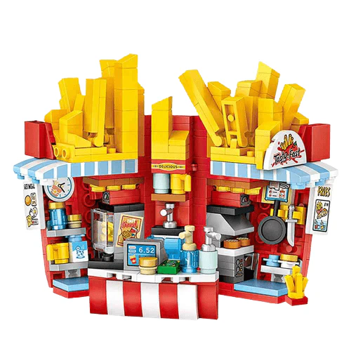 LOZ Mini Modular 1732 French Fries Shop - Image 2