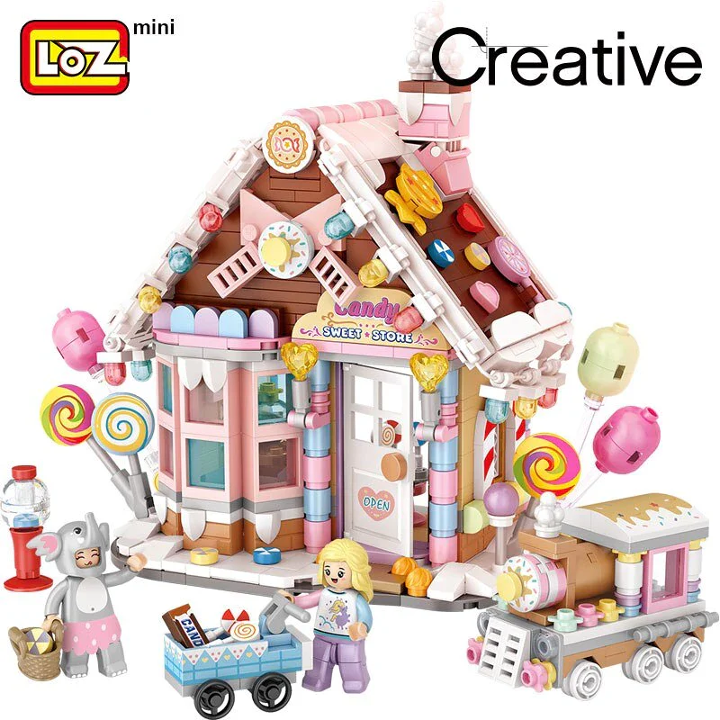 LOZ Mini Street 1224 Sweets Store - Image 2