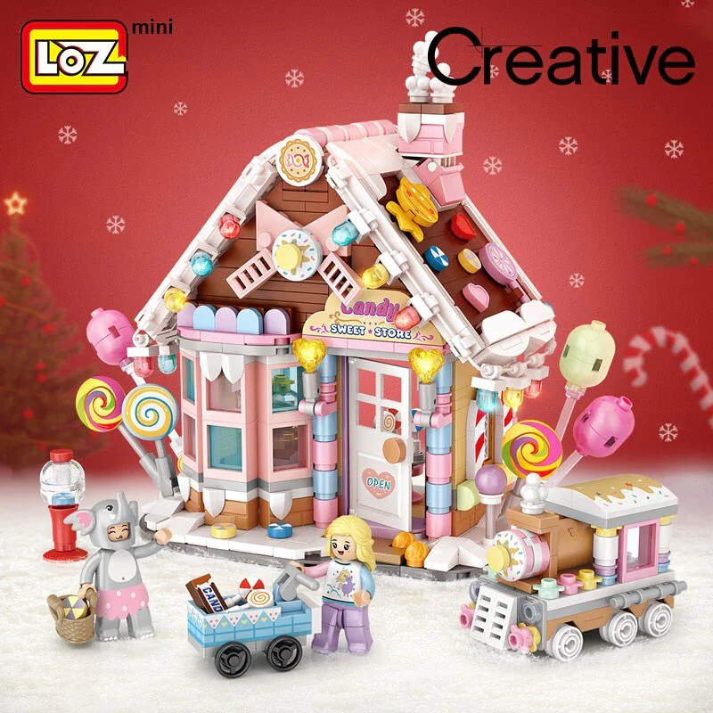 LOZ Mini Street 1224 Sweets Store - Image 3
