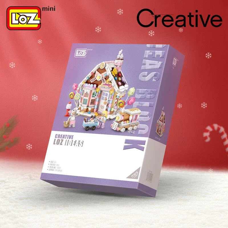 LOZ Mini Street 1224 Sweets Store - Image 6
