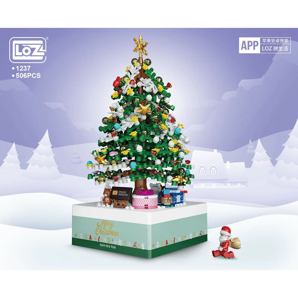 LOZ Music Box 1237 Christmas Tree - Image 2