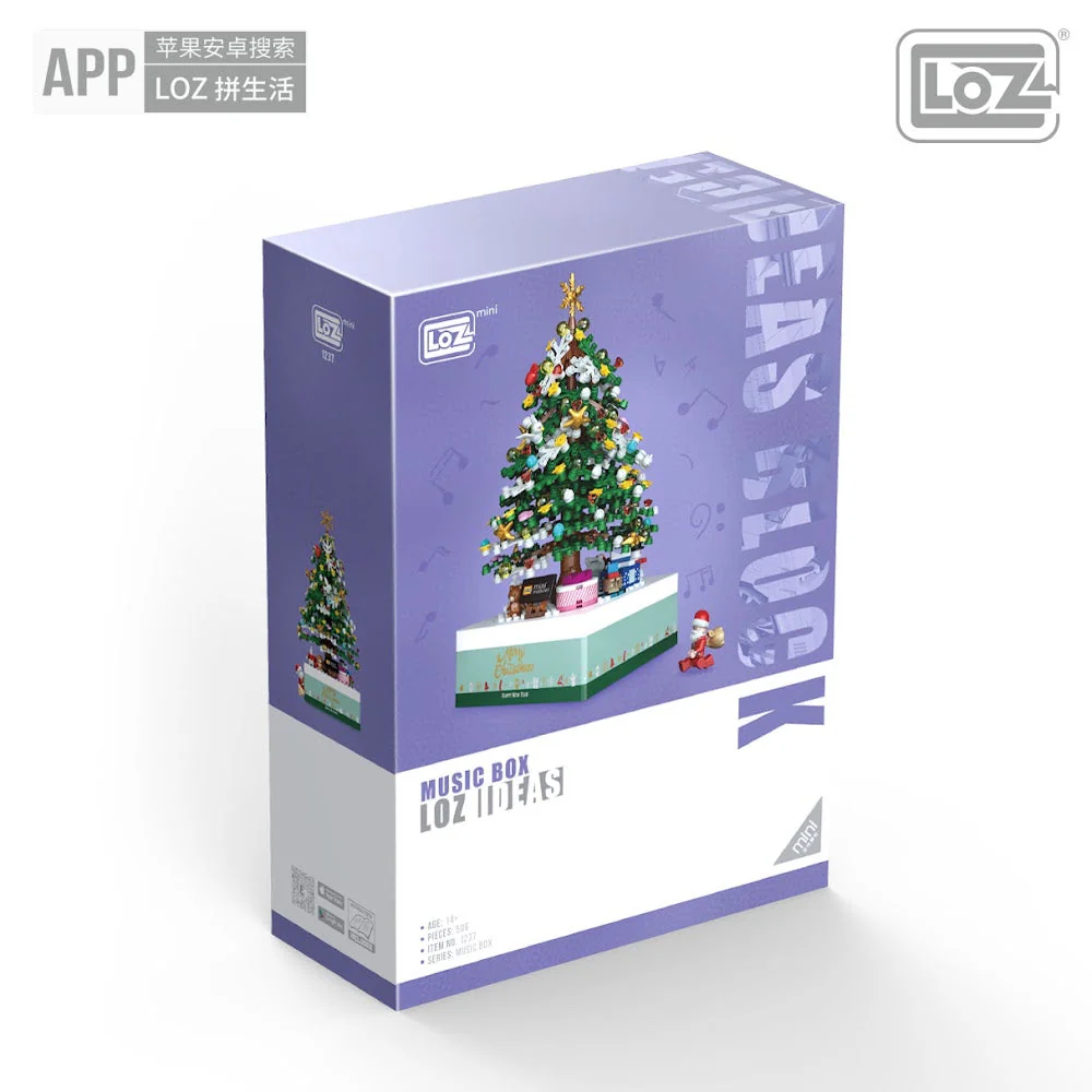LOZ Music Box 1237 Christmas Tree - Image 3