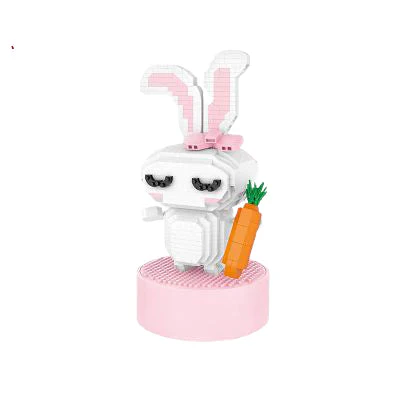 LOZ Music Box 9852 Love Rabbit Music Box - Image 2