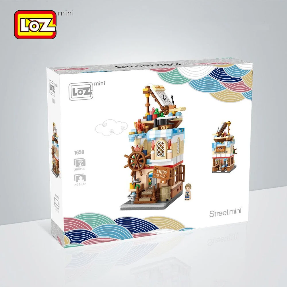 LOZ Street Mini 1650 Sailing House - Image 2