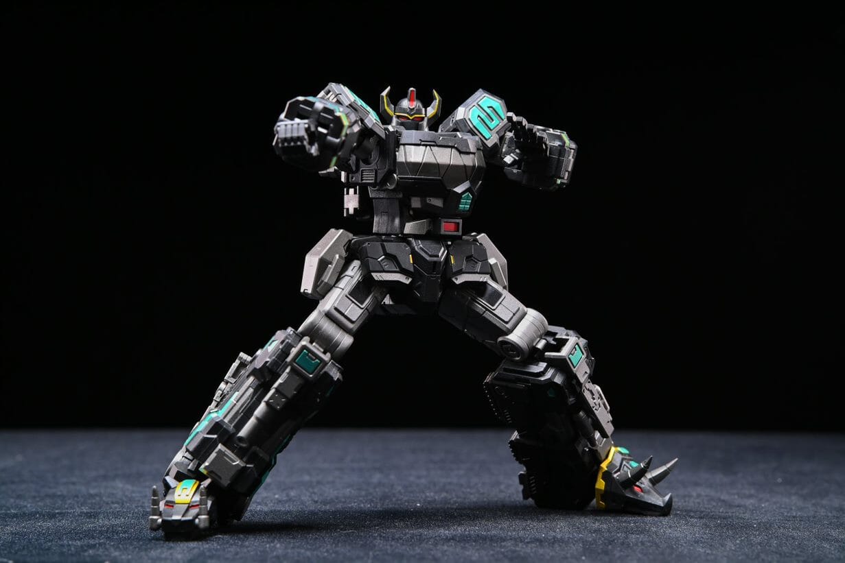 Lucky Cat LC-MC03B Mighty Morphin Power Rangers Dino Megazord Action Figure - Image 3