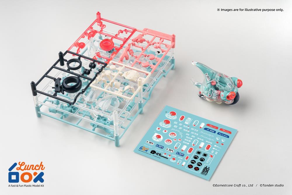 LunchBox Dynastes (Ice Cream Truck Ver.) Limited Edition Model Kit - Image 10
