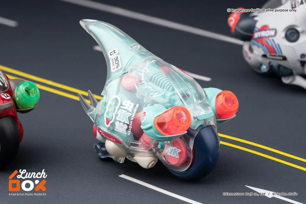 LunchBox Dynastes (Ice Cream Truck Ver.) Limited Edition Model Kit - Image 3