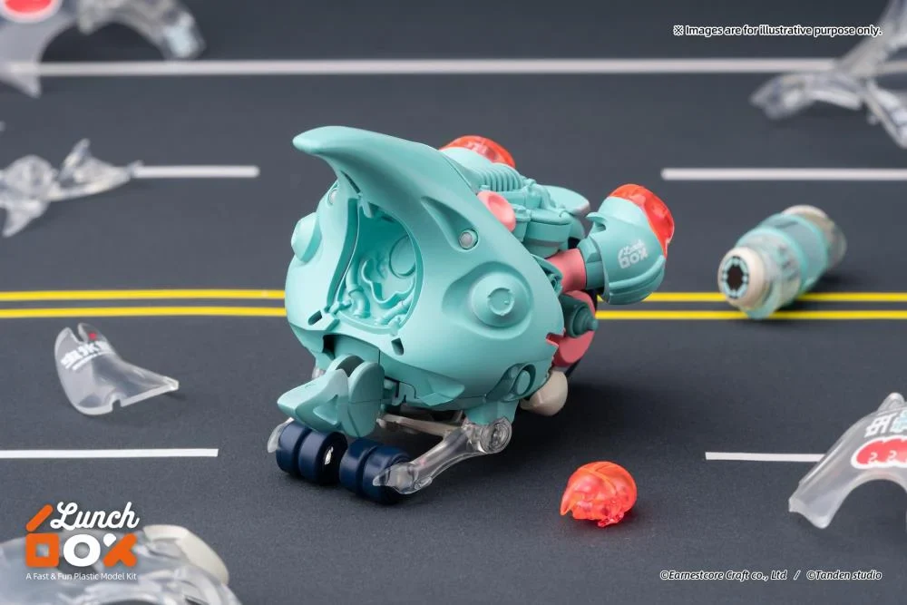 LunchBox Dynastes (Ice Cream Truck Ver.) Limited Edition Model Kit - Image 4