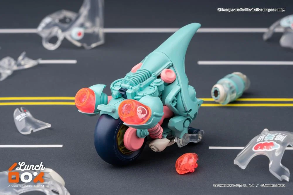 LunchBox Dynastes (Ice Cream Truck Ver.) Limited Edition Model Kit - Image 5