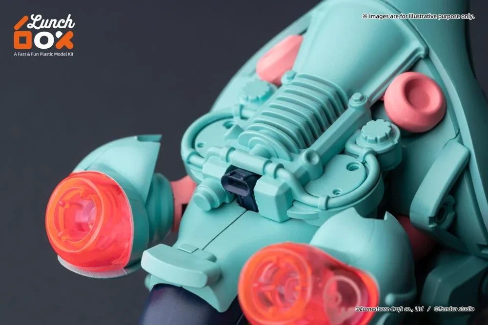 LunchBox Dynastes (Ice Cream Truck Ver.) Limited Edition Model Kit - Image 7