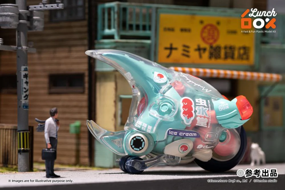 LunchBox Dynastes (Ice Cream Truck Ver.) Limited Edition Model Kit - Image 8