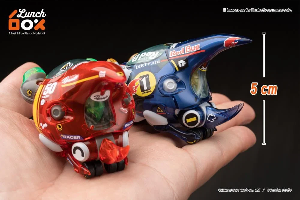 LunchBox Dynastes (Transparent Blue Ver.) Model Kit - Image 13