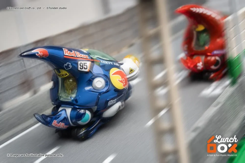 LunchBox Dynastes (Transparent Blue Ver.) Model Kit - Image 8