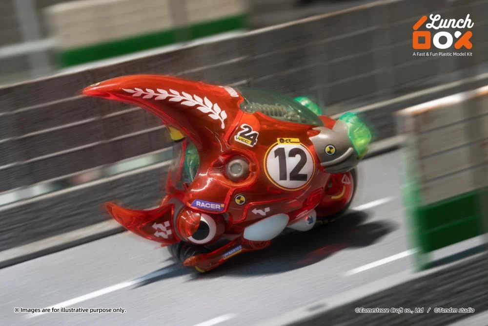 LunchBox Dynastes (Transparent Red Ver.) Model Kit - Image 9