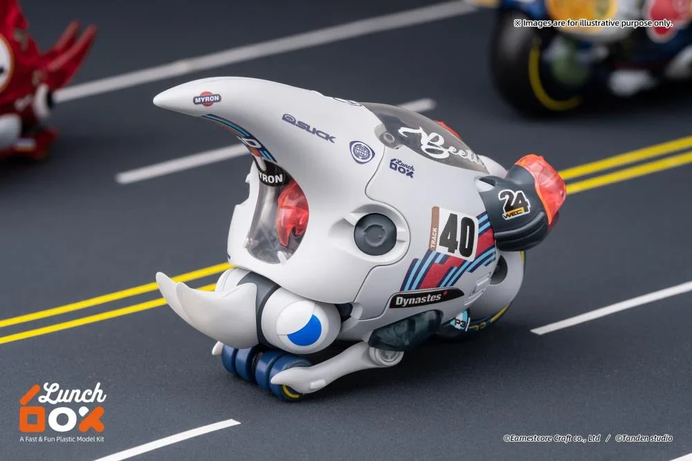 LunchBox Dynastes (White Porchee Ver.) Limited Edition Model Kit - Image 2