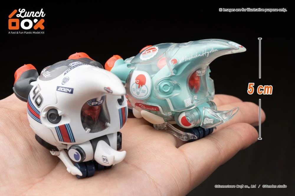 LunchBox Dynastes (White Porchee Ver.) Limited Edition Model Kit - Image 7