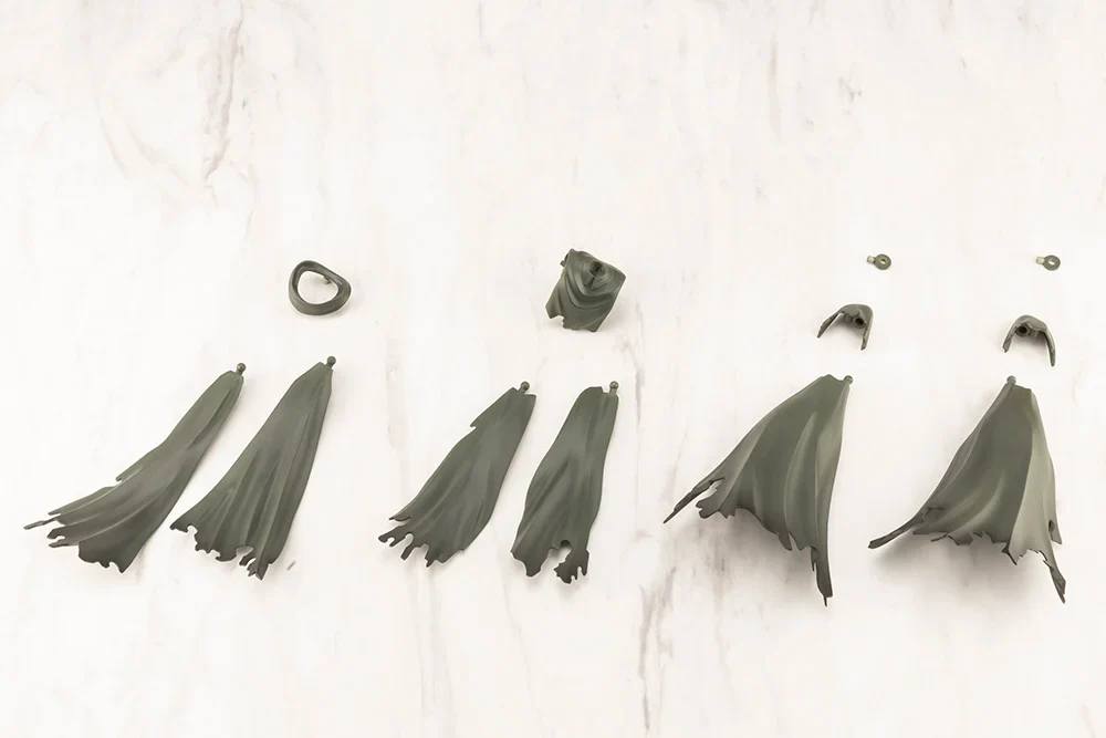 M.S.G. Modeling Support Goods Dress Up Parts Crash & Side Cloak (Dark Green Ver.) - Image 4