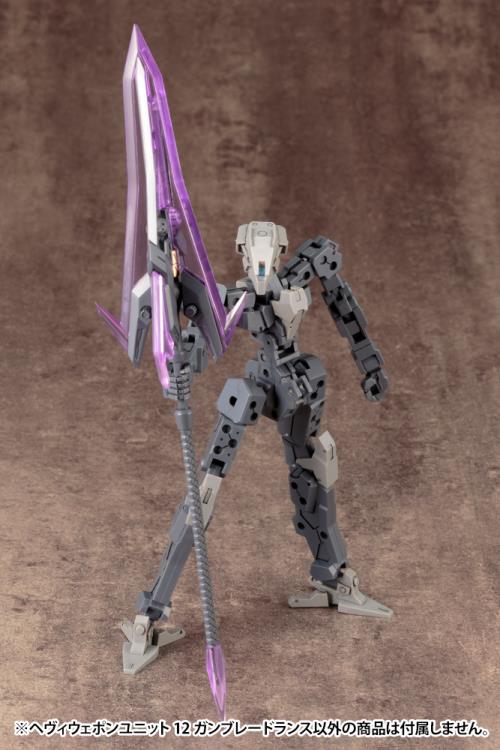 M.S.G. Modeling Support Goods Heavy Weapon Unit 12 Gun Blade Lance - Image 16