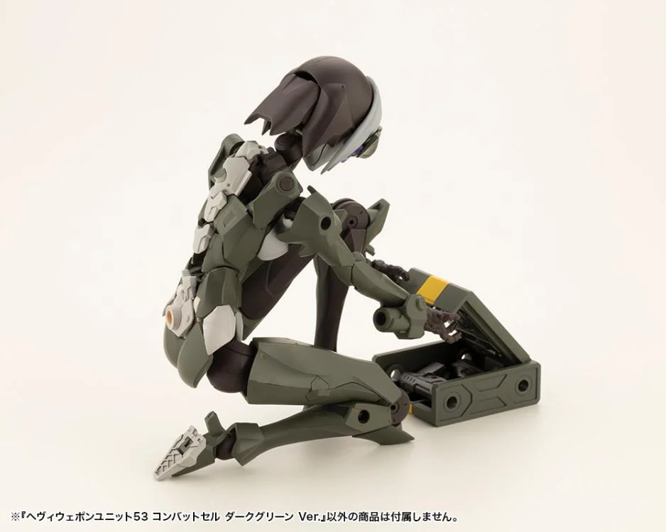 M.S.G. Modeling Support Goods Heavy Weapon Unit 53 Combat Cell (Dark Green Ver.) - Image 6