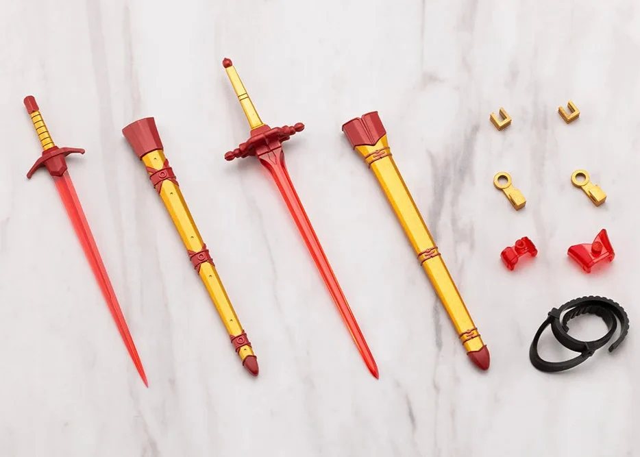 M.S.G. Modeling Support Goods Virtuous Style 09 Sword Set A (Flamerite Ver.)