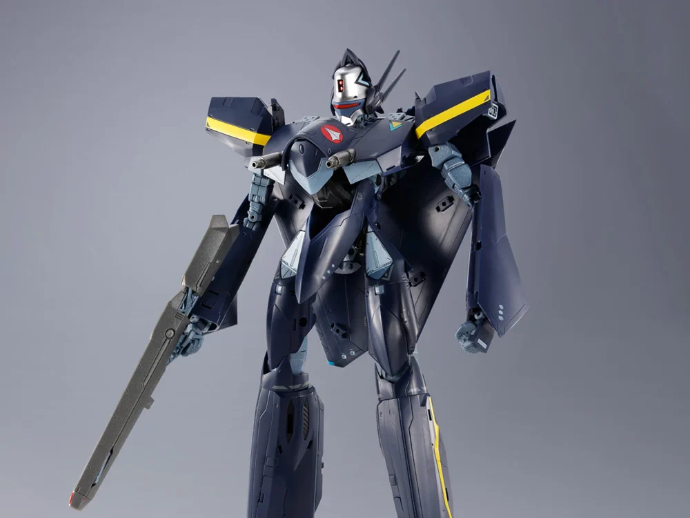Macross 7 DX Chogokin VF-17S Nightmare Stealth Valkyrie (Gamlin Kizaki) Action Figure
