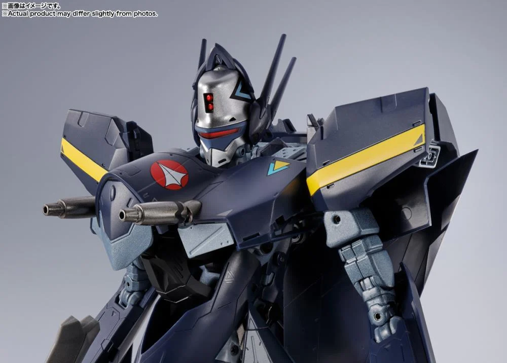 Macross 7 DX Chogokin VF-17S Nightmare Stealth Valkyrie (Gamlin Kizaki) Action Figure - Image 7