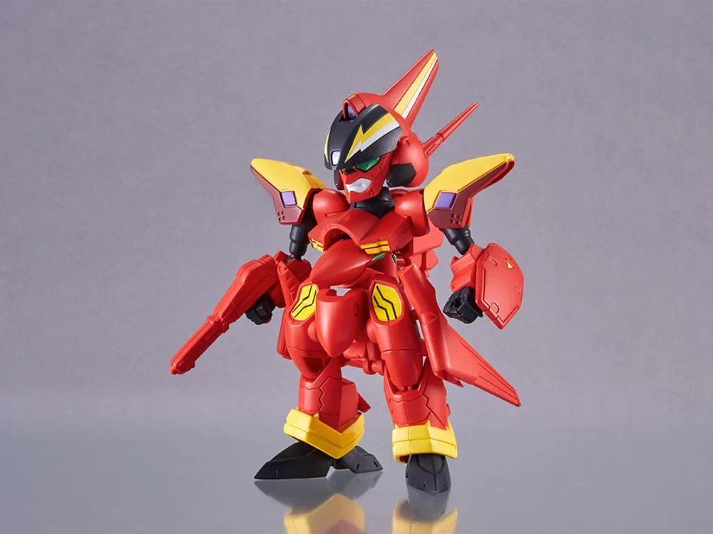 Macross 7 Tiny Session VF-19 Custom Fire Valkyrie & Nekki Basara Figure Set - Image 4