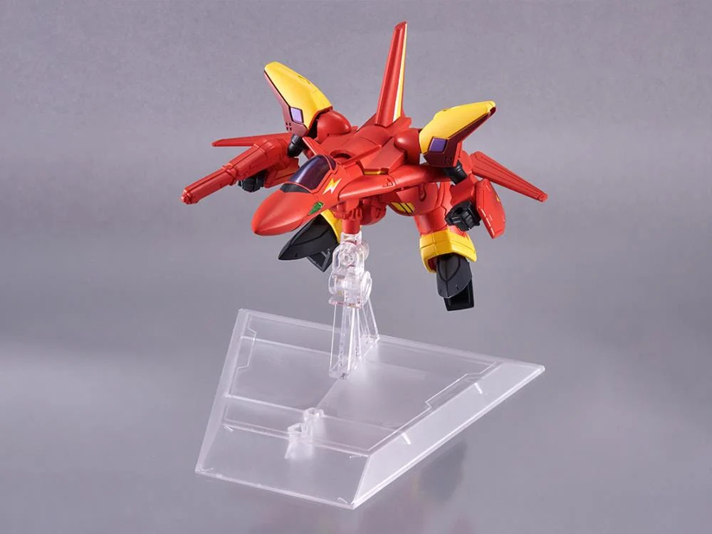 Macross 7 Tiny Session VF-19 Custom Fire Valkyrie & Nekki Basara Figure Set - Image 8