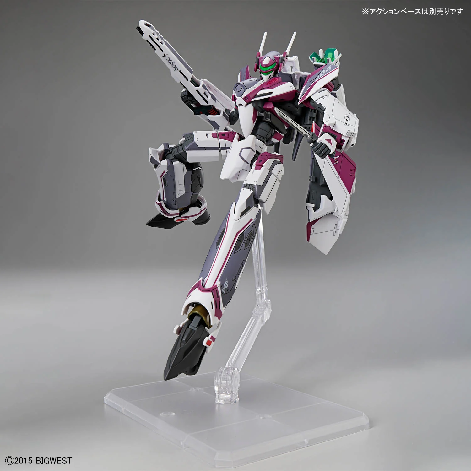 Macross Delta HG VF-31C Siegfried (Mirage Farina Jenius Use) 1/100 Scale Model Kit - Image 10