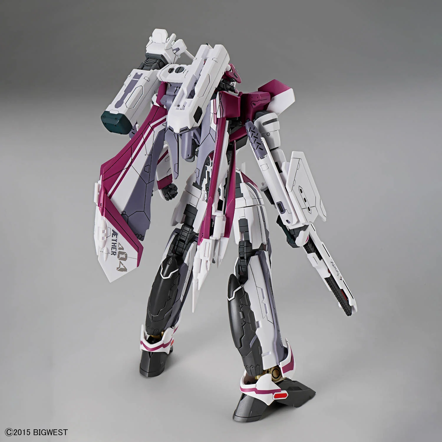 Macross Delta HG VF-31C Siegfried (Mirage Farina Jenius) 1/100 Scale Deluxe Model Kit Set - Image 4