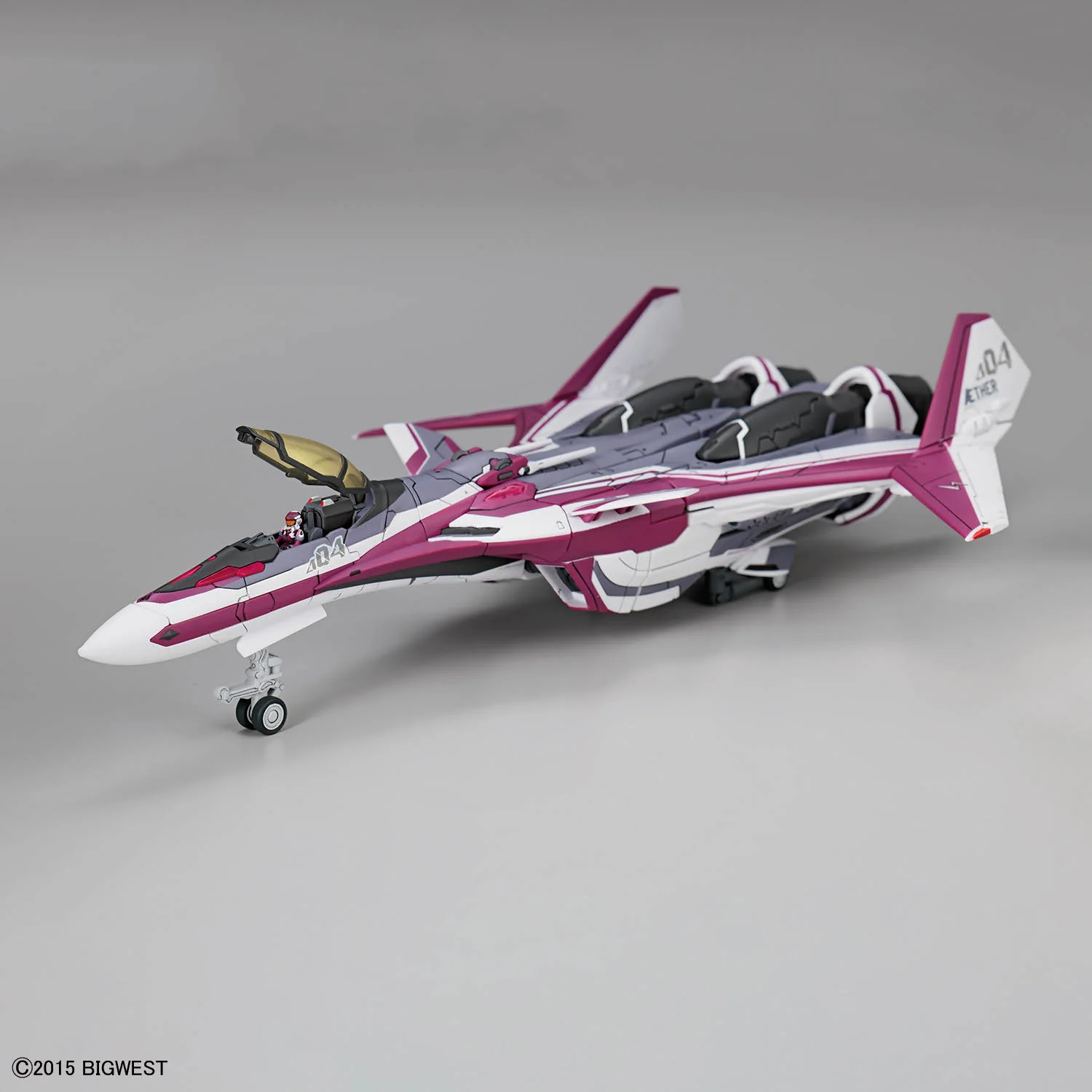 Macross Delta HG VF-31C Siegfried (Mirage Farina Jenius) 1/100 Scale Deluxe Model Kit Set - Image 8