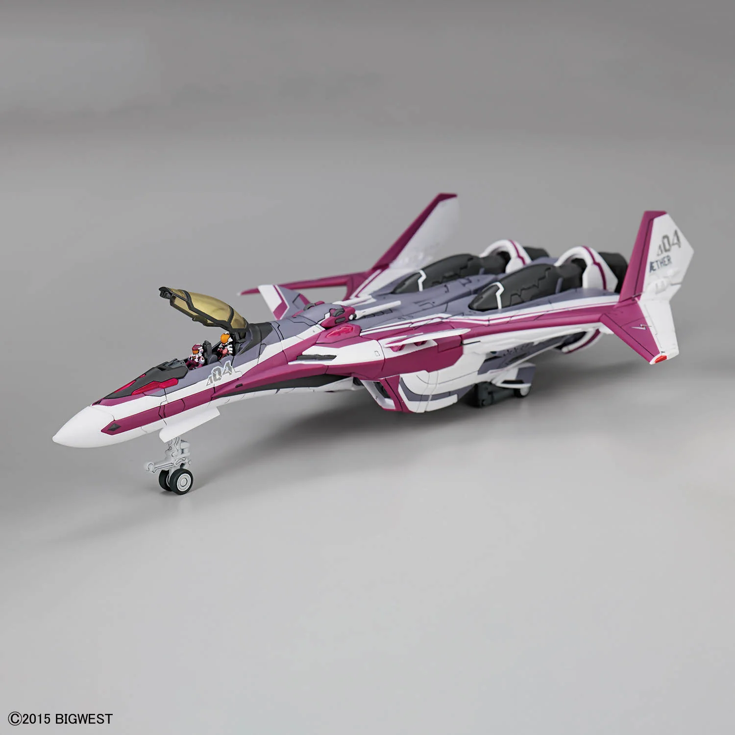 Macross Delta HG VF-31C Siegfried (Mirage Farina Jenius) 1/100 Scale Deluxe Model Kit Set - Image 9