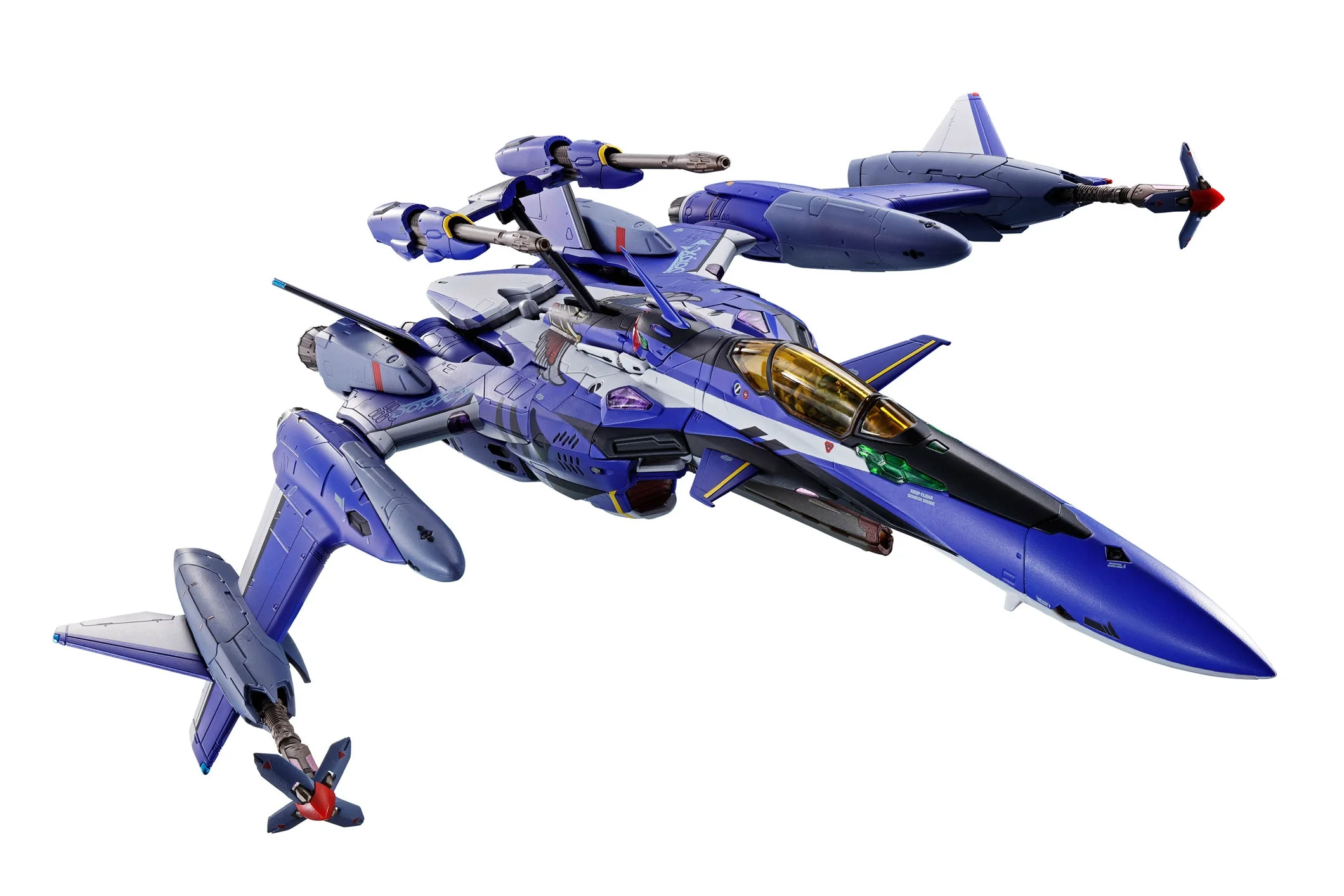 Macross Delta DX Chogokin VF-29 Durandal Valkyrie (Maximilian Jenius) Full Exclusive Set - Image 2