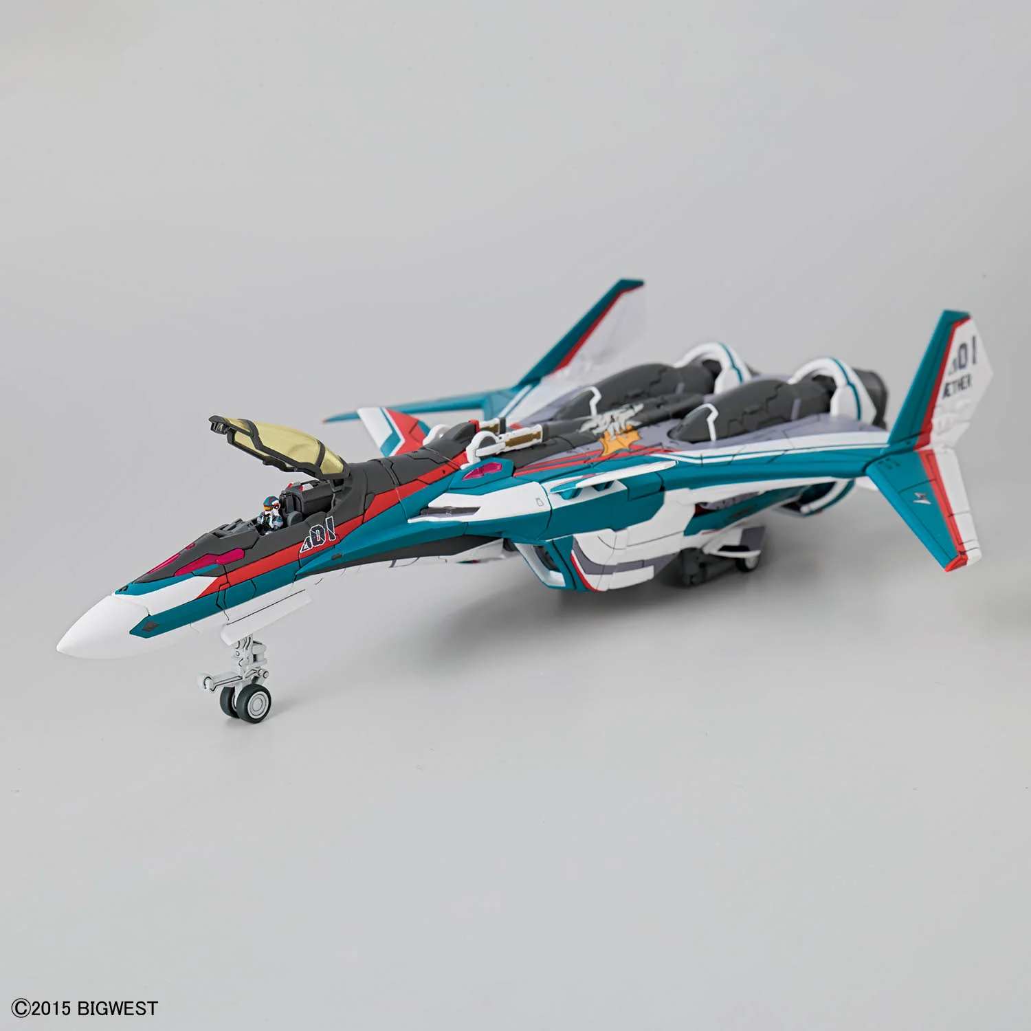 Macross Delta HG VF-31S Siegfried (Arad Molders Use) 1/100 Scale Model Kit - Image 5