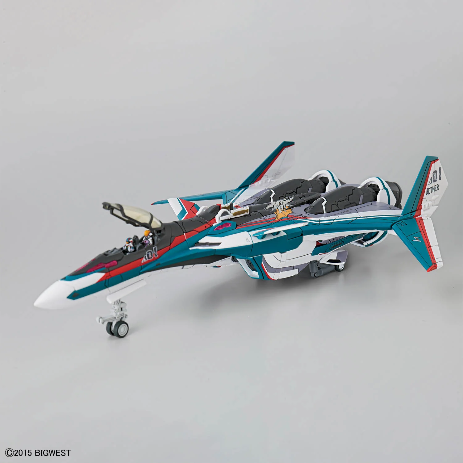 Macross Delta HG VF-31S Siegfried (Arad Molders Use) 1/100 Scale Deluxe Set - Image 6