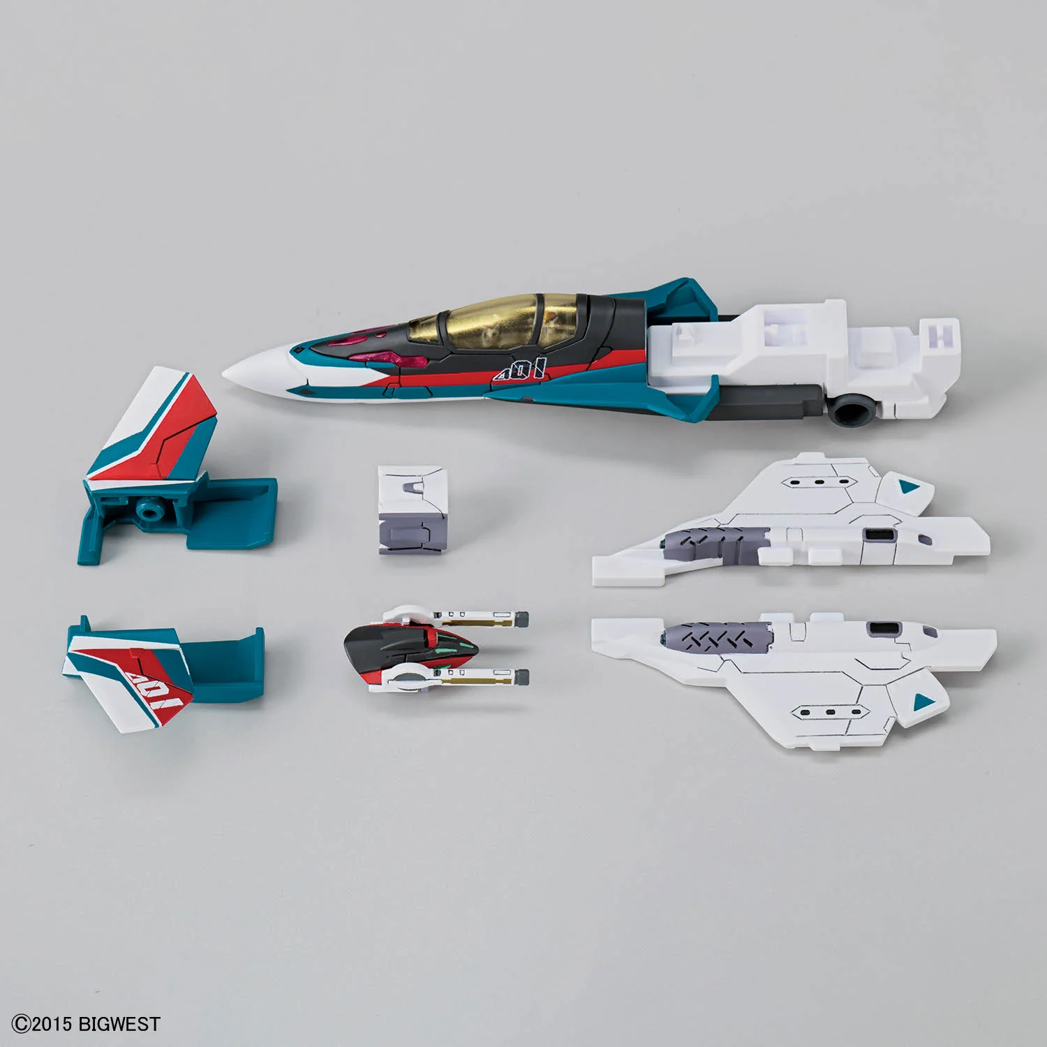 Macross Delta HG VF-31S Siegfried (Arad Molders Use) 1/100 Scale Deluxe Set - Image 7