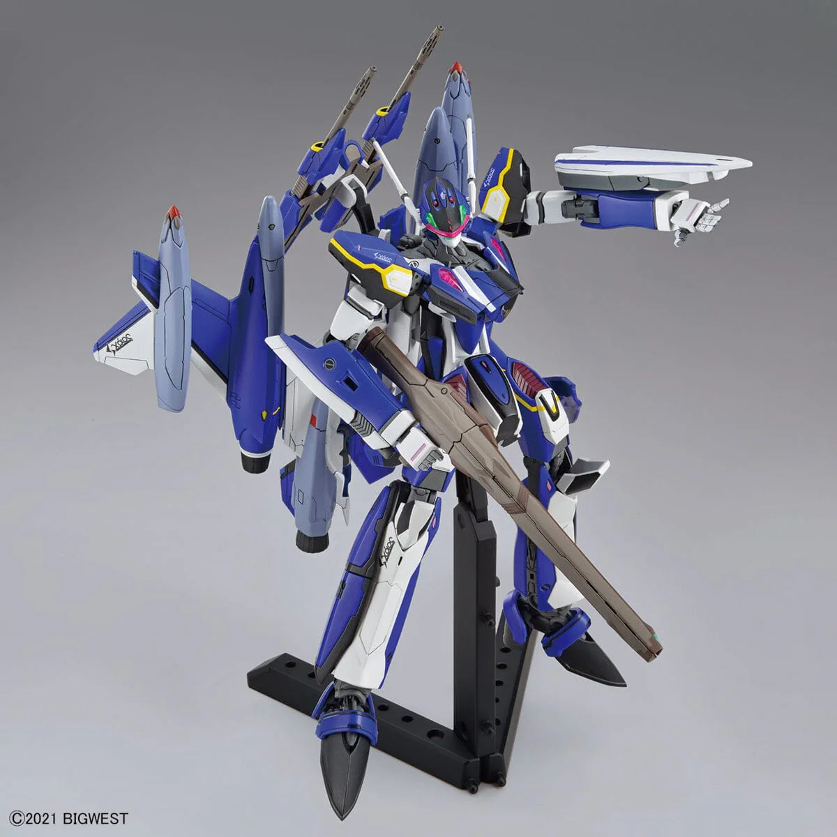 Macross Delta HG YF-29 Durandal Valkyrie (Maximilian Jenius Machine) Full Set 1/100 Scale Model Kit - Image 11