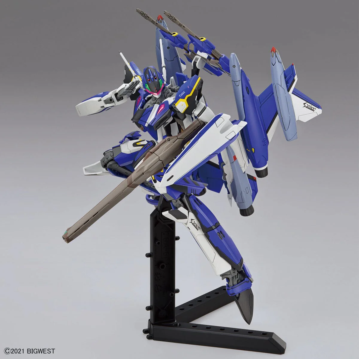 Macross Delta HG YF-29 Durandal Valkyrie (Maximilian Jenius Machine) Full Set 1/100 Scale Model Kit - Image 12