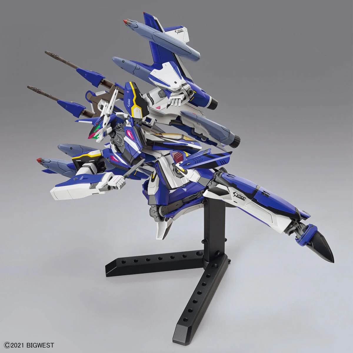 Macross Delta HG YF-29 Durandal Valkyrie (Maximilian Jenius Machine) Full Set 1/100 Scale Model Kit - Image 13