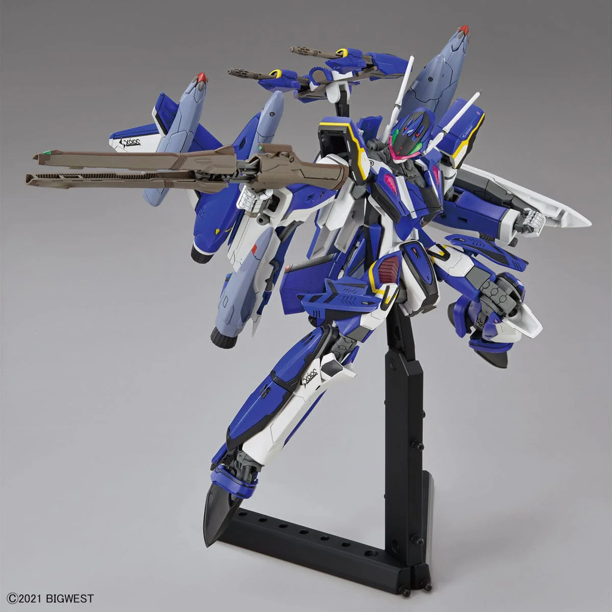 Macross Delta HG YF-29 Durandal Valkyrie (Maximilian Jenius Machine) Full Set 1/100 Scale Model Kit - Image 15