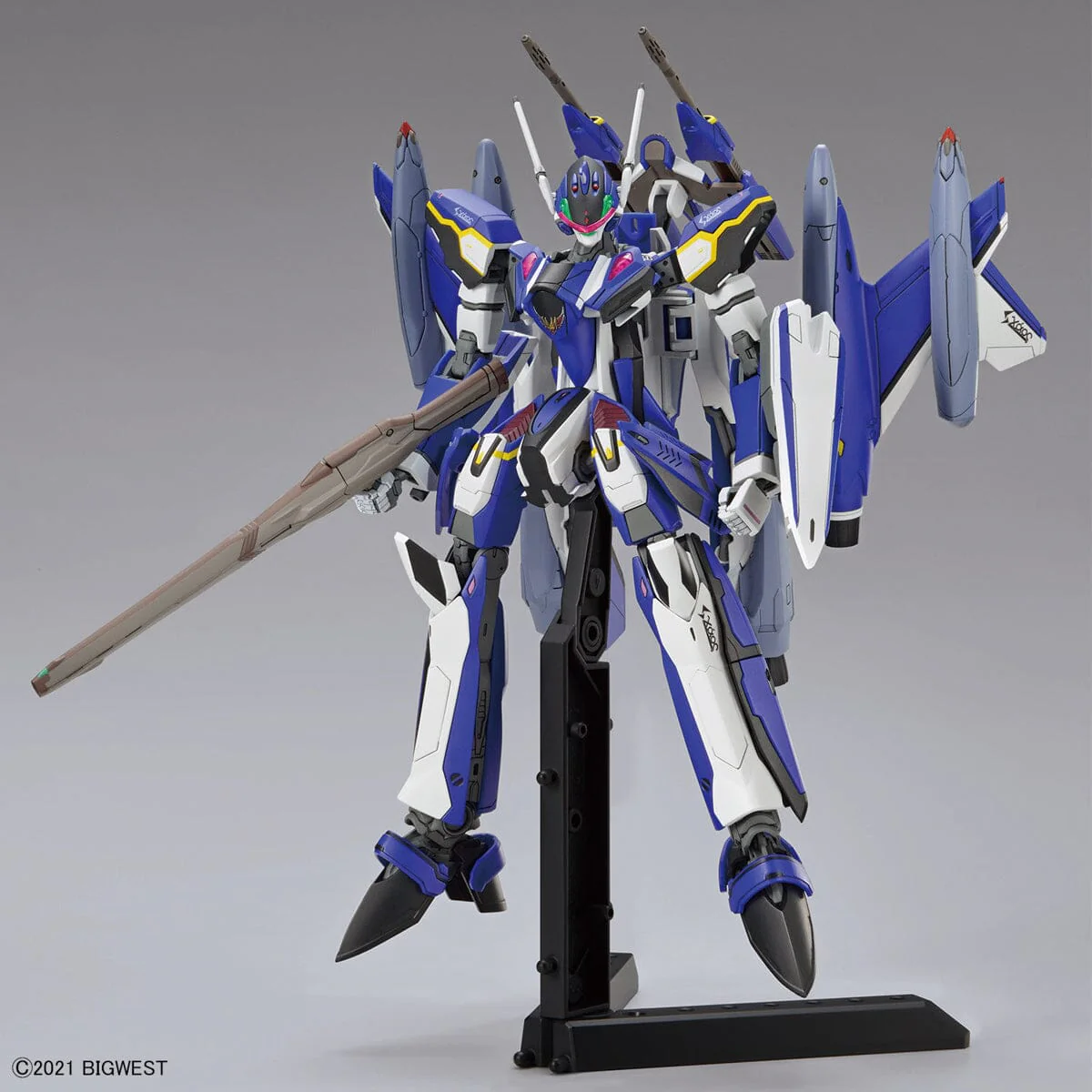 Macross Delta HG YF-29 Durandal Valkyrie (Maximilian Jenius Machine) Full Set 1/100 Scale Model Kit - Image 5