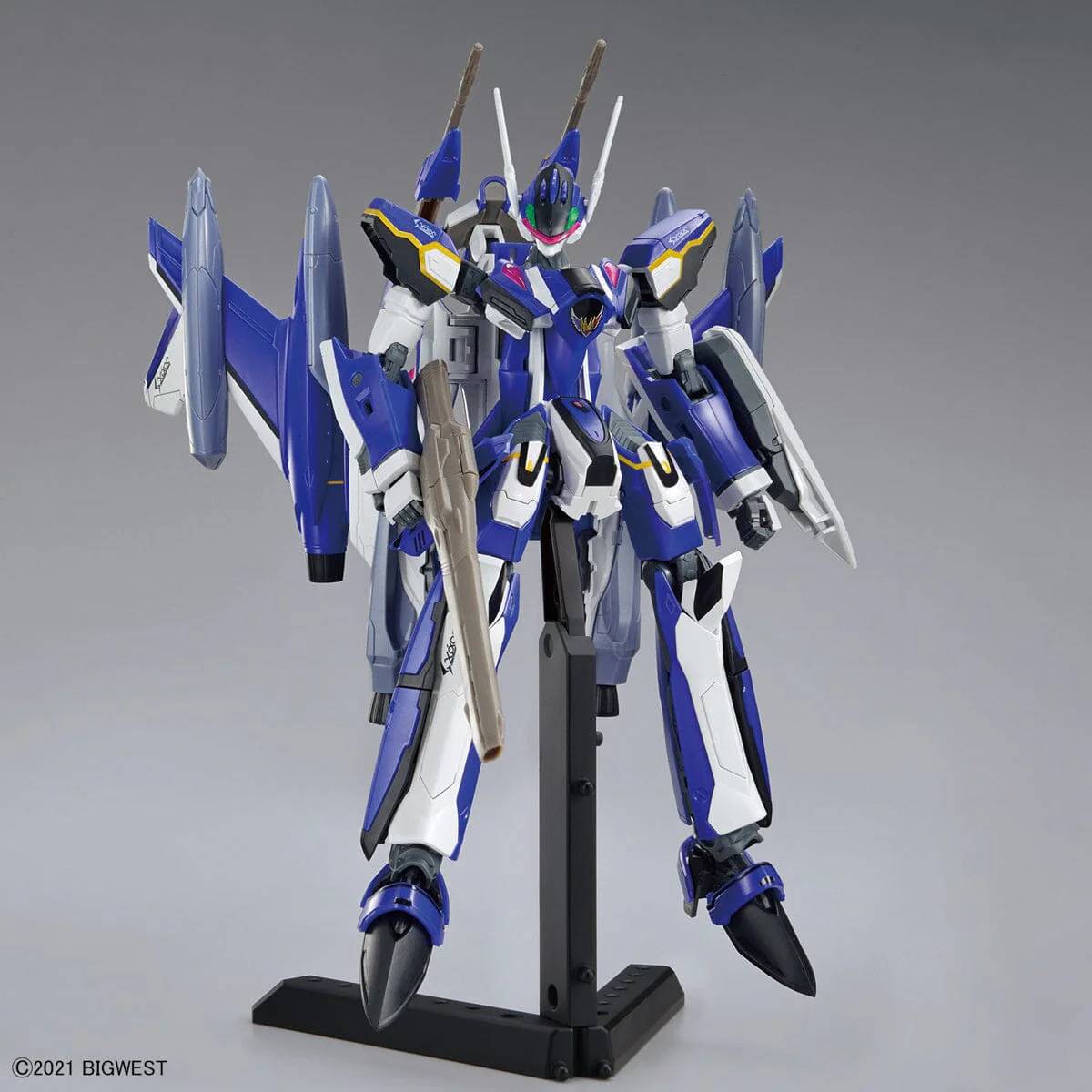 Macross Delta HG YF-29 Durandal Valkyrie (Maximilian Jenius Machine) Full Set 1/100 Scale Model Kit - Image 8